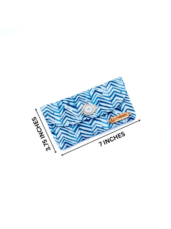 Blue Zebra Spectacle Case