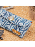 Blue Zebra Spectacle Case