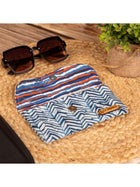 Blue Zebra Spectacle Case