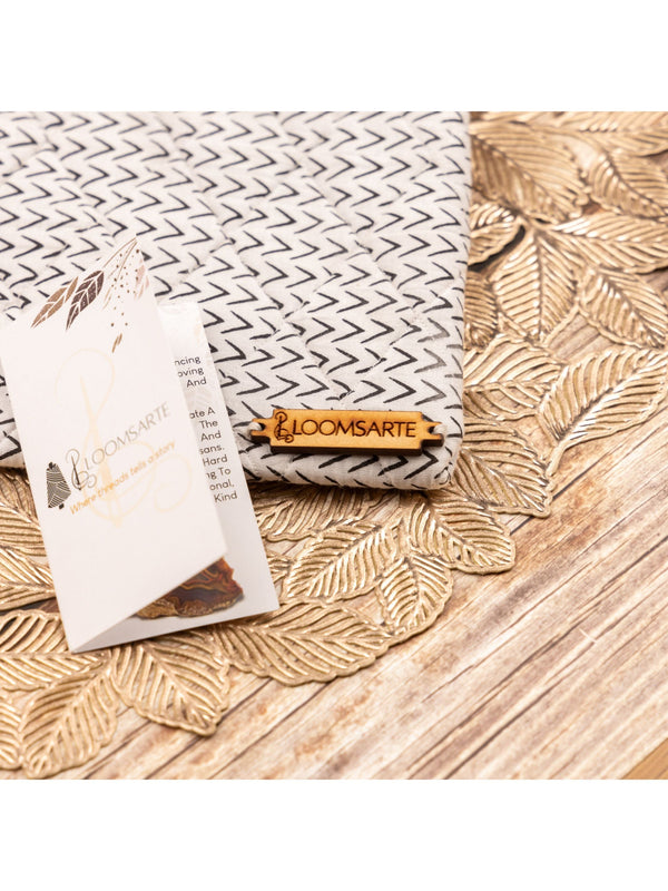 Black & White Travel Pouch