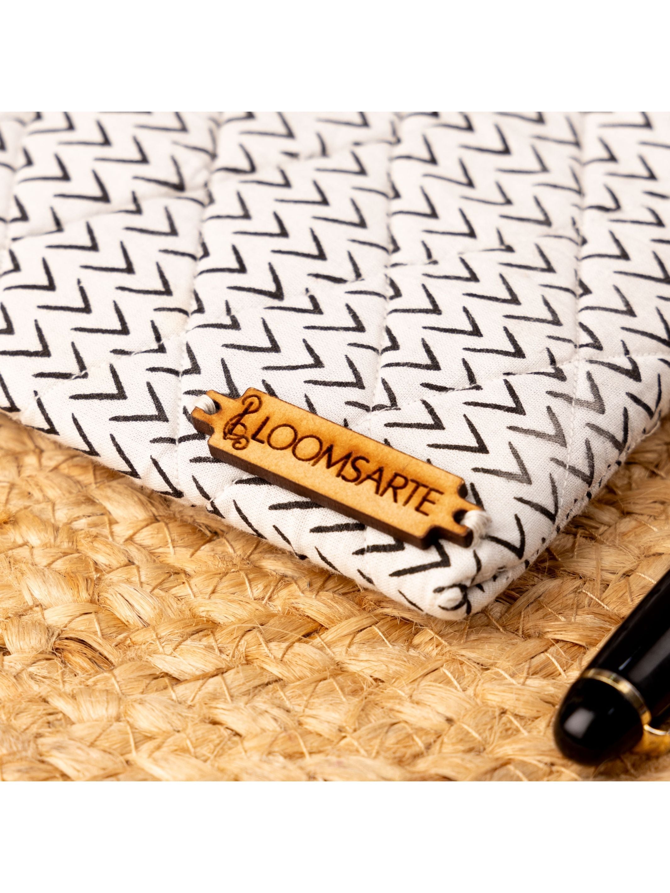Black & White Travel Pouch
