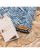 Blue Zebra Travel Pouch