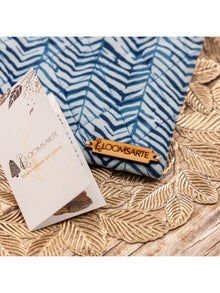 Blue Zebra Travel Pouch
