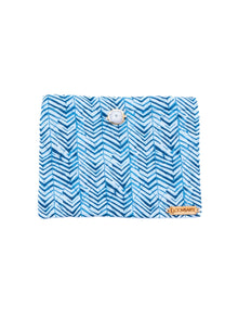 Blue Zebra Travel Pouch