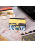 Blue Zebra Visiting Card Holder