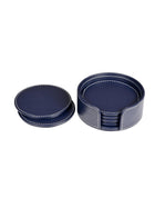 Bask Coaster Set - Navy Blue