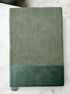 Fluted Vegan leather Diary