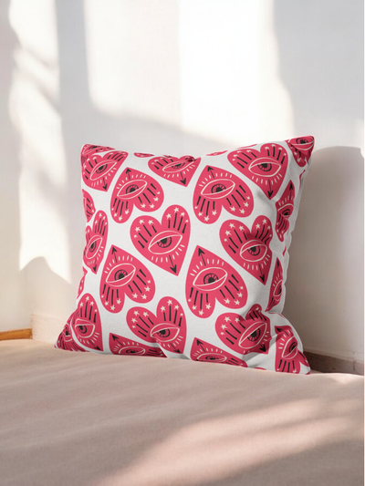 Love Strings Cushion Cover for Valentine - Set of 5