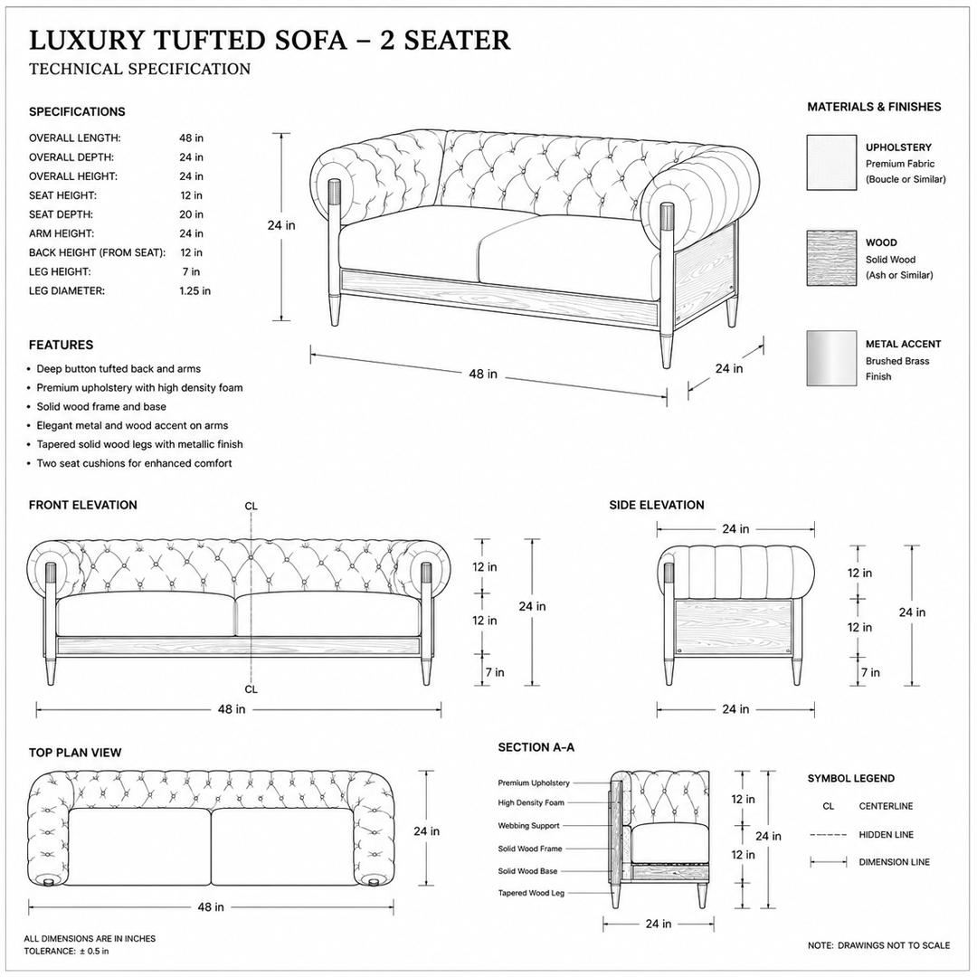 Roma LOW-LINE Sofa