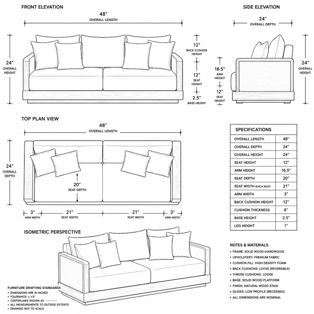 Château Sectional - Sofa