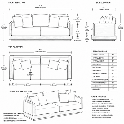 Château Sectional - Sofa