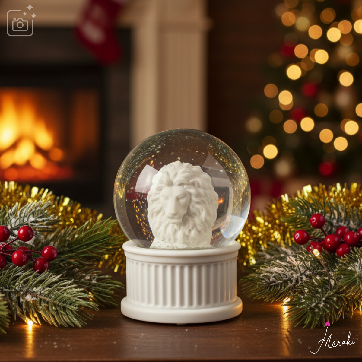 Leo Snow Globe (120MM)