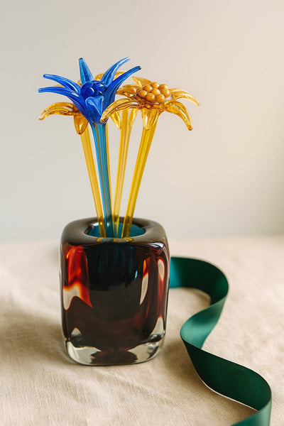 Golden Ember Blooms (Flower Stems)