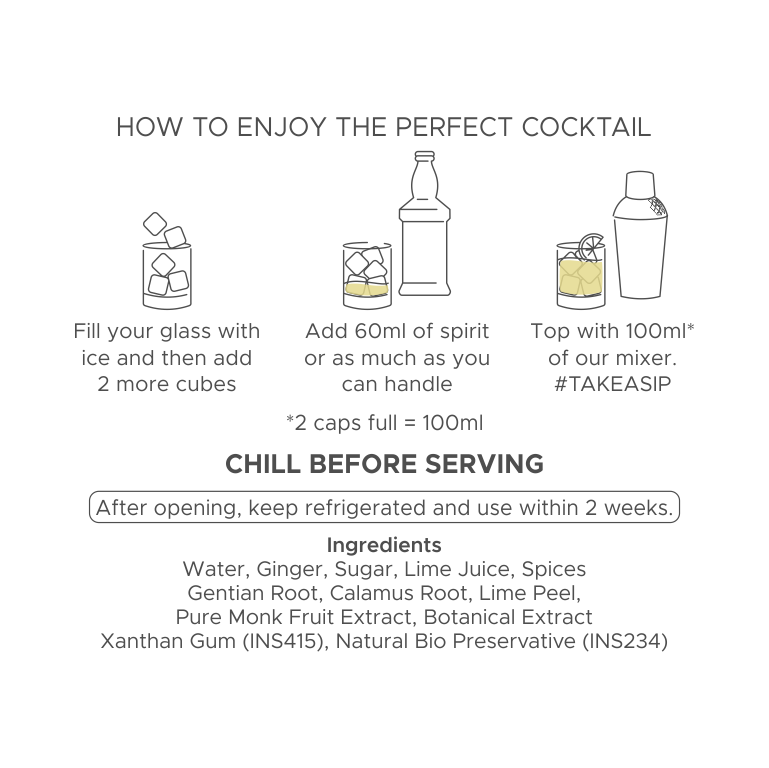 Cocktail Mixer - Liquid Gold (4 Serve)