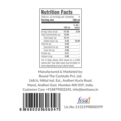 Cocktail Mixer - Liquid Gold (4 Serve)