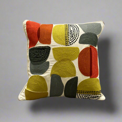 Modern Geometric Tufted Cushion Cover - Set of 5