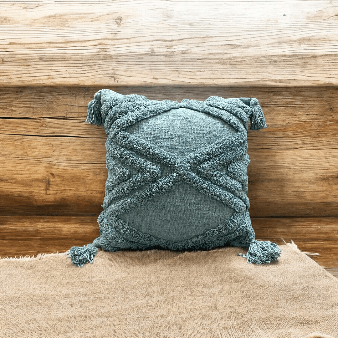Ocean Breeze Tufted Cushion Cover - Set of 5