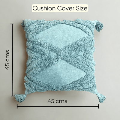 Ocean Breeze Tufted Cushion Cover - Set of 5