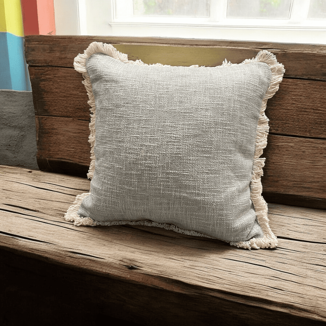 Serene Tufted Fringe Cushion Cover - Set of 5