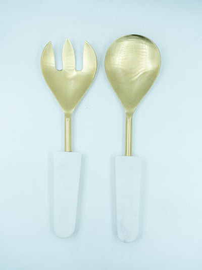 Marble Salad Server