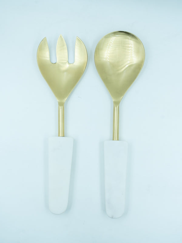 Marble Salad Server