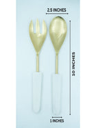 Marble Salad Server