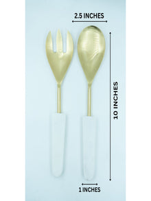 Marble Salad Server