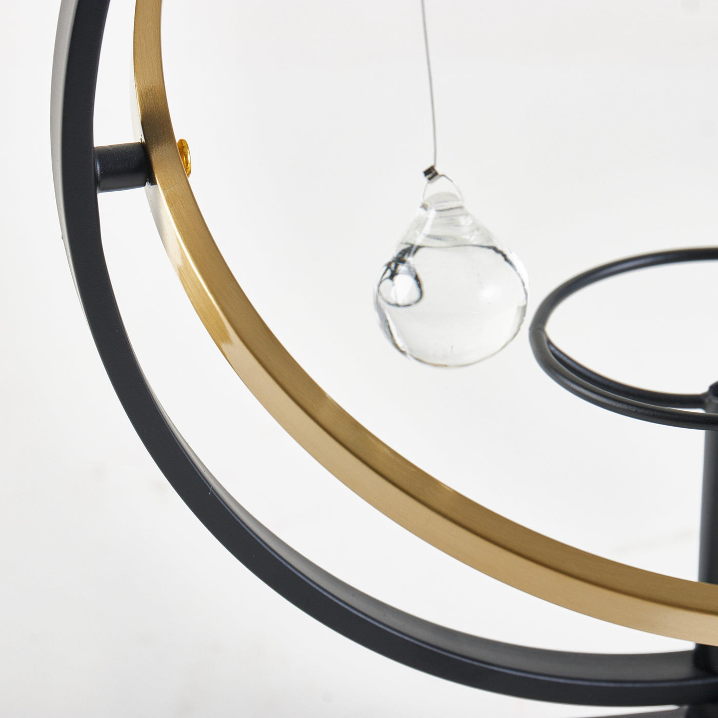 Marble Sphere And The Hanging Stone