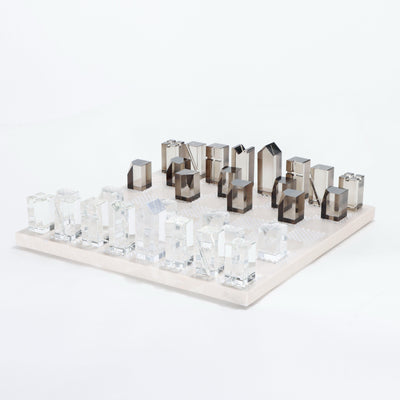 Crystal Skyline Chess Board