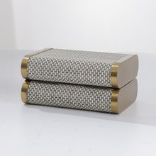 Luxury Time Piece/Jewel Box - Beige and Gold