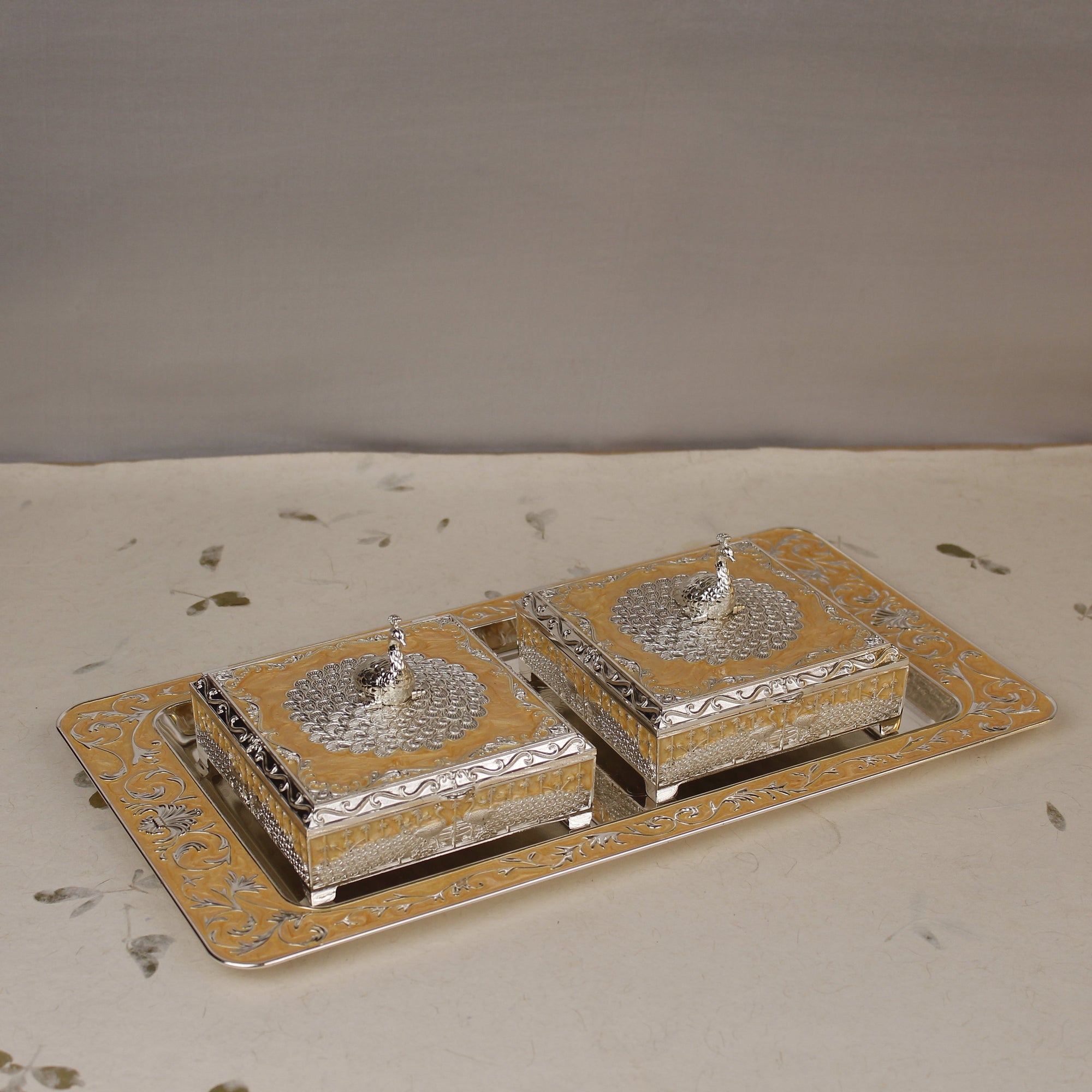 Condiment Box Set with Tray