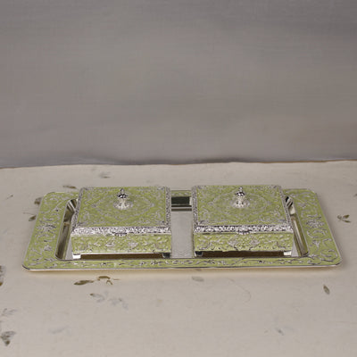 Condiment Box Set with Tray