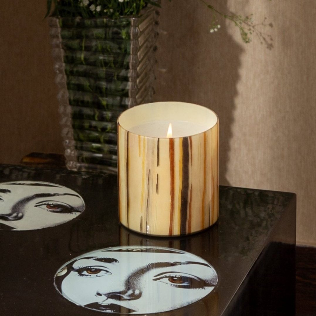 WABI SABI - GLASS ABSTRACT PRINTED CANDLE JAR