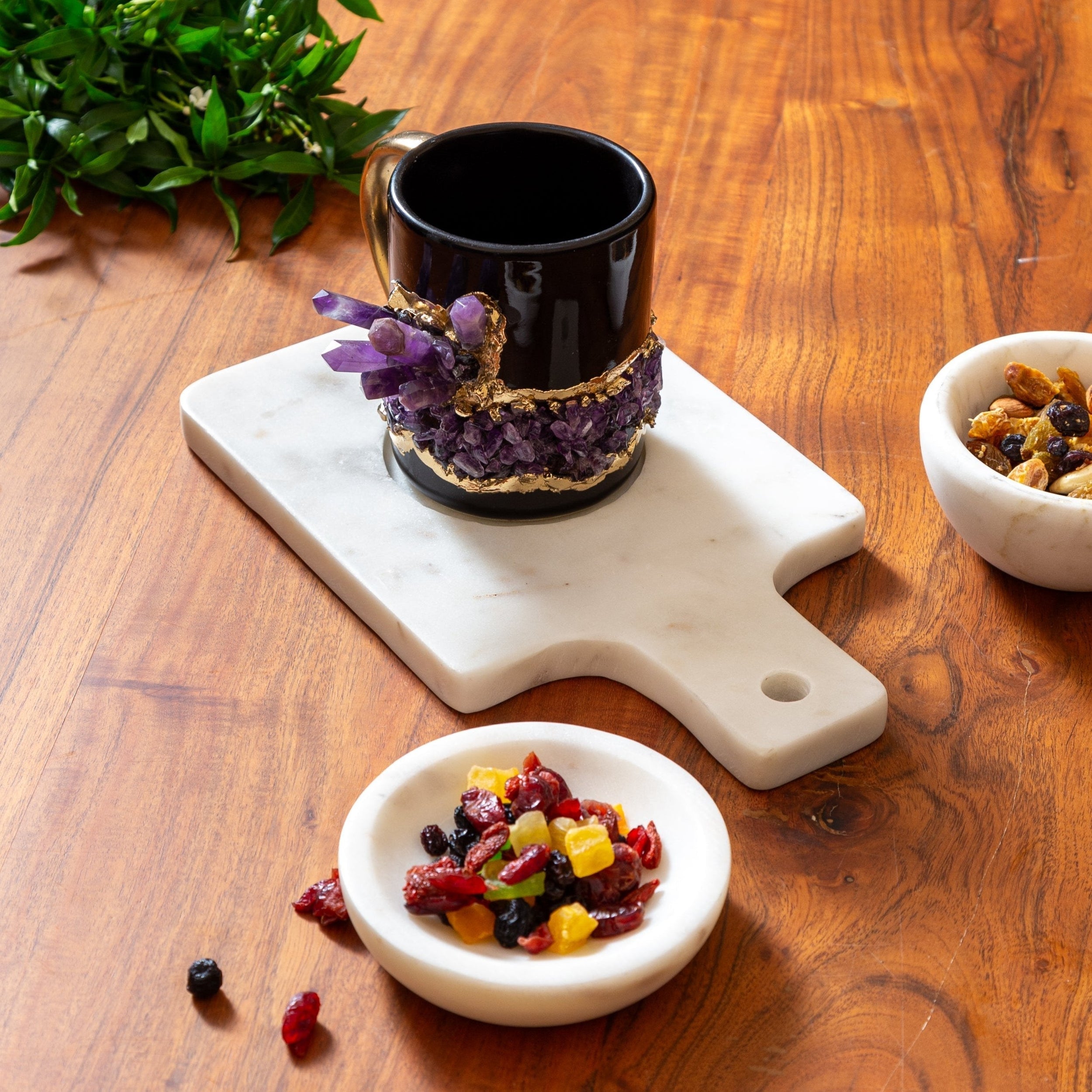 CAMI - IVORY MARBLE PLATTER TRAY