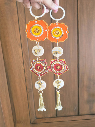 Mother Of Pearl and MDF Door Hangings
