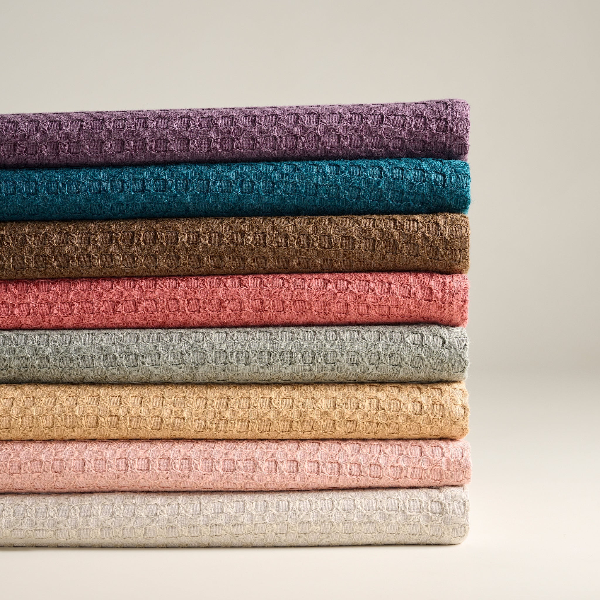 Mosaic | Cotton Bamboo | Waffle | Bath Towel