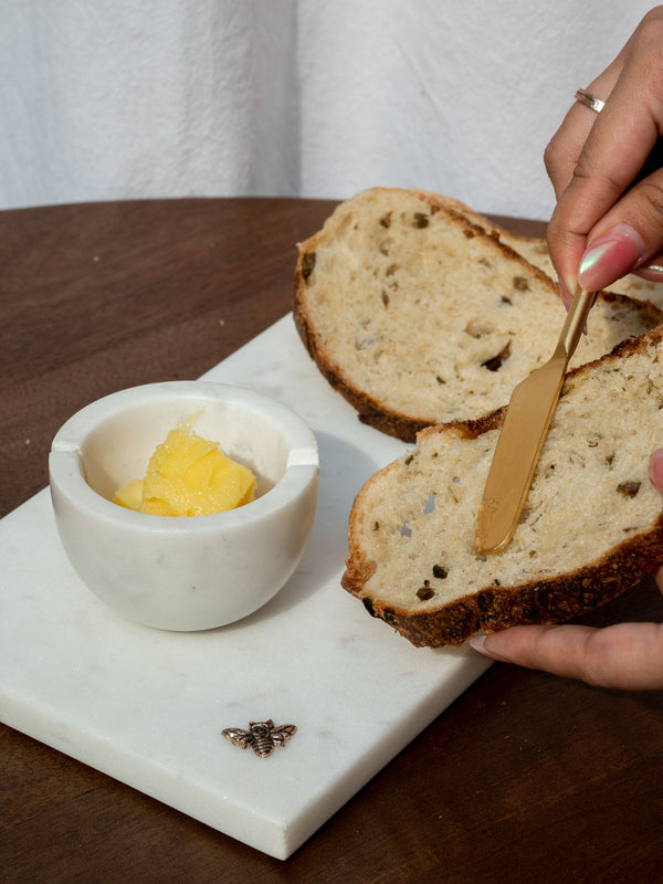 Marble Butter Dish