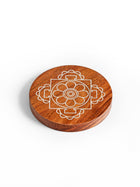 Teak Wood Coasters -Mandala