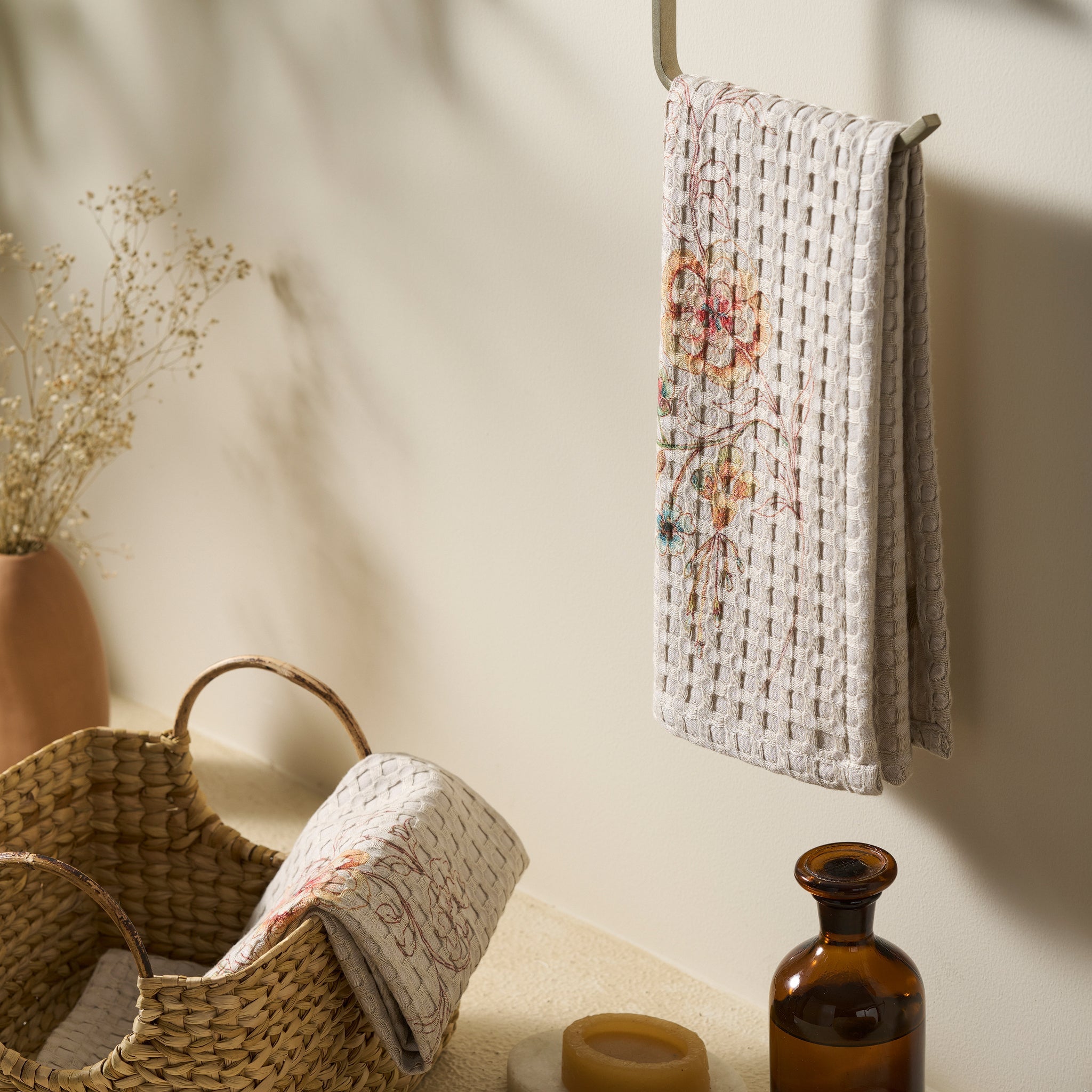 Sketchbook | Cotton Bamboo | Waffle | Hand Towel