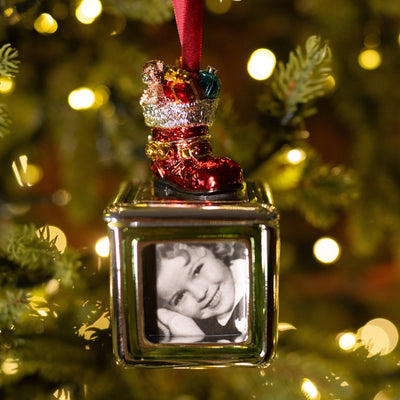 Picture Frame Decoration Santa Stocking