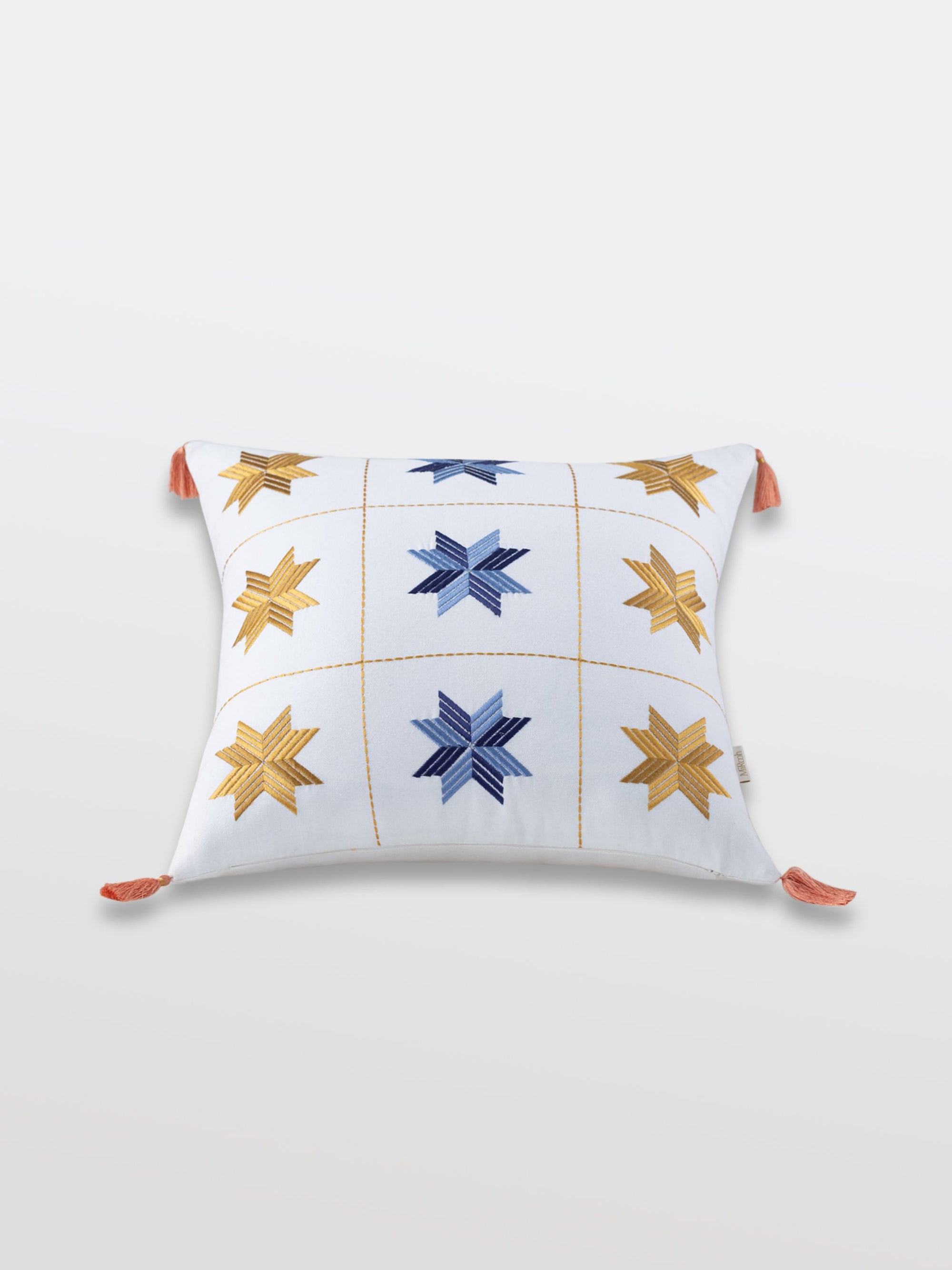 Cushion Cover - Aakash Burst Embroidered