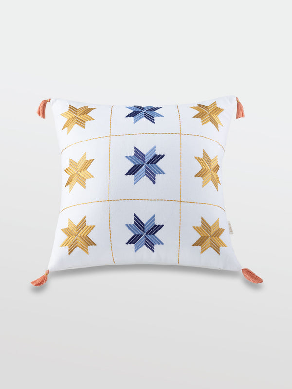 Cushion Cover - Aakash Burst Embroidered