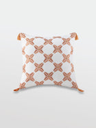 Cushion Cover - Preeta Bagh White Embroidered