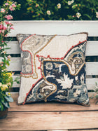 Cushion Cover - Nain Embroidered Cotton