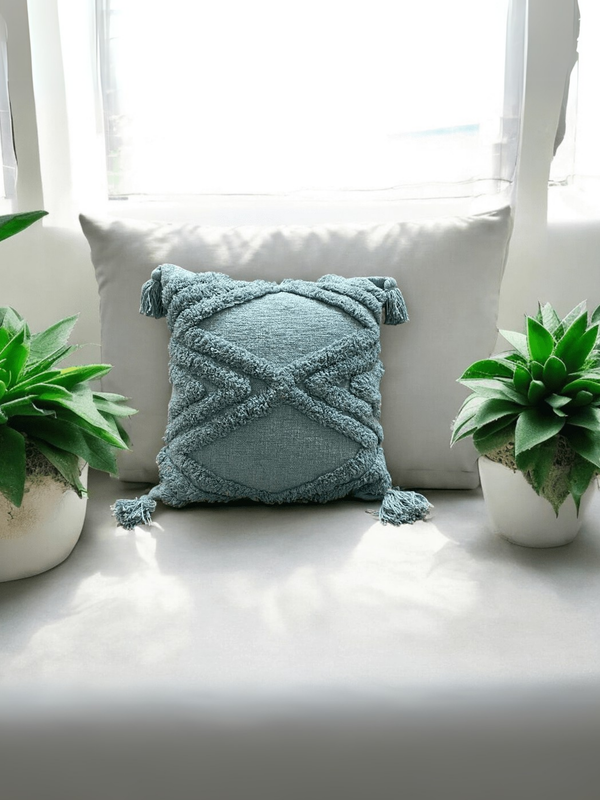 Ocean Breeze Tufted Cushion Cover - Set of 5