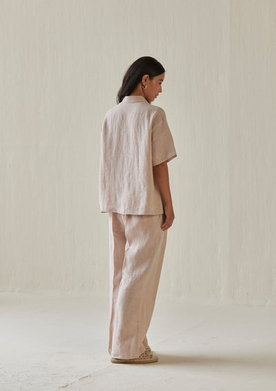 Oasis Linen Pink Co-ord Set