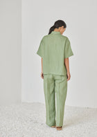 Oasis Linen Green Co-ord Set