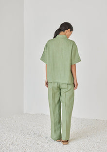 Oasis Linen Green Co-ord Set