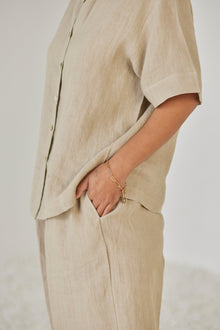 Oasis Linen Flax Shirt