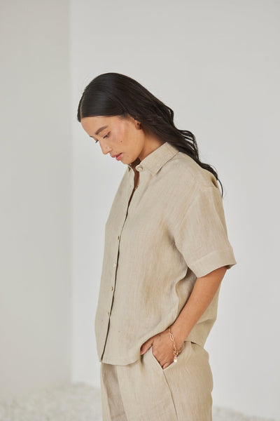 Oasis Linen Flax Co-ord Set